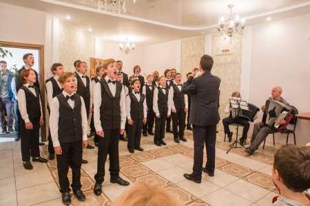 Концерт хора мальчиков и юношей ДМХШ «Пионерия»