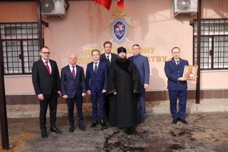 Архиепископ Егорьевский Матфей принял участие в открытии нового здания окружного Следственного управления